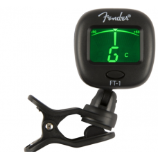 FENDER FT-1 PRO CLIP-ON TUNER BLACK FENDER FT-1 PRO CLIP-ON TUNER BLACK