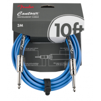 FENDER CABLE CONTOUR SERIES 10' LAKE PLACID BLUE