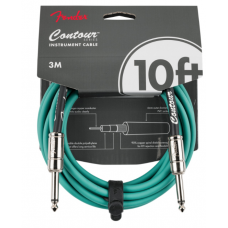 FENDER CABLE CONTOUR SERIES 10' SHERWOOD GREEN FENDER CABLE CONTOUR SERIES 10' SHERWOOD GREEN
