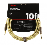 FENDER CABLE DELUXE SERIES 10' TWEED