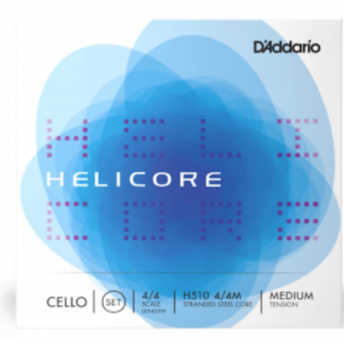 D'ADDARIO HELICORE CELLO STRING SET 4/4 Scale Medium Tension