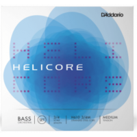 D'ADDARIO HELICORE ORCHESTRAL BASS STRING SET 3/4 Scale Medium Tension