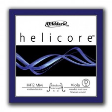 D'ADDARIO HELICORE VIOLA SINGLE D STRING Medium Scale Medium Tension