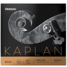 D'ADDARIO KAPLAN BASS STRING SET 3/4 Scale, Medium Tension
