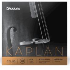 D'ADDARIO KAPLAN CELLO STRING SET 4/4 Scale Medium Tension