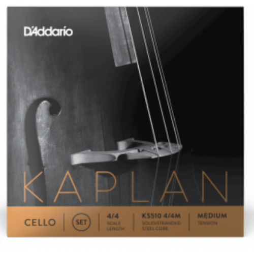 D'ADDARIO KAPLAN CELLO STRING SET 4/4 Scale Medium Tension