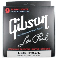 GIBSON SEG-LP9 LES PAUL PURE NICKEL WOUND .009-.042