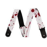 JACKSON STRAP 2" SPLATER RED AND WHITE