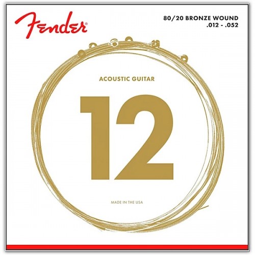 FENDER 70L BRONZE ACOUSTIC STRING 12-52