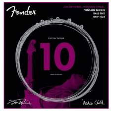 FENDER JIMI HENDRIX VOODOO CHILD 10-38 ELECTRIC GUITAR STRINGS
