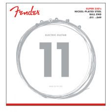 FENDER SUPER 250M NICKEL-PLATED STEEL GUITAR STRINGS