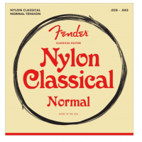 FENDER 100 NYLON ACOUSTIC STRINGS TIE END 28-43