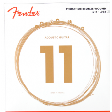 FENDER 60CL PHOSPHOR BRONZE ACOUSTIC STRINGS 11-52 FENDER 60CL PHOSPHOR BRONZE ACOUSTIC STRINGS 11-52