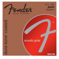 FENDER 80/20 DURA-TONE 13-56 COATED ACOUSTIC GUITAR STRINGS