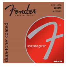 FENDER 80/20 DURA-TONE 13-56 COATED ACOUSTIC GUITAR STRINGS FENDER 80/20 DURA-TONE 13-56 COATED ACOUSTIC GUITAR STRINGS