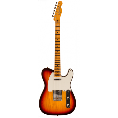 FENDER 1959 TELECASTER JOURNEYMAN RELIC FADED AGED CHOCOLATE 3-COLOR SUNBURST FENDER 1959 TELECASTER JOURNEYMAN RELIC FADED AGED CHOCOLATE 3-COLOR SUNBURST