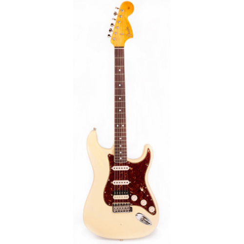 FENDER CUSTOM SHOP LIMITED EDITION '67 STRATOCASTER HSS JOURNEYMAN RELIC AGED VINTAGE WHITE FENDER CUSTOM SHOP LIMITED EDITION '67 STRATOCASTER HSS JOURNEYMAN RELIC AGED VINTAGE WHITE