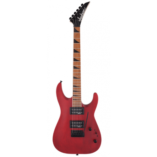 JACKSON JS SERIES DINKY ARCH TOP JS24 DKAM RED SATIN