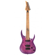 SOLAR GUITARS AB1.7HTPB TRANS PURPLE BURST MATTE