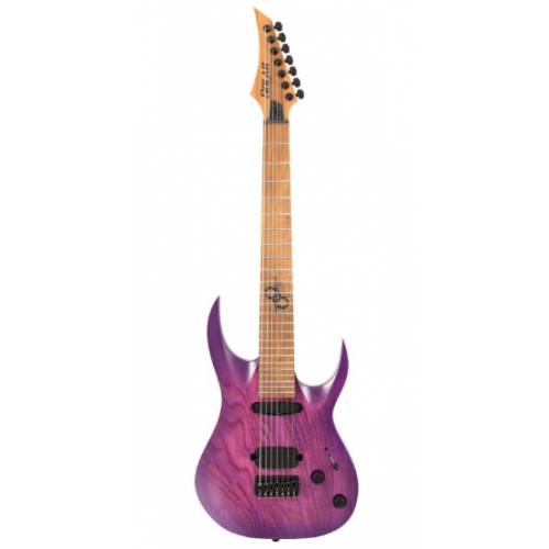 SOLAR GUITARS AB1.7HTPB TRANS PURPLE BURST MATTE