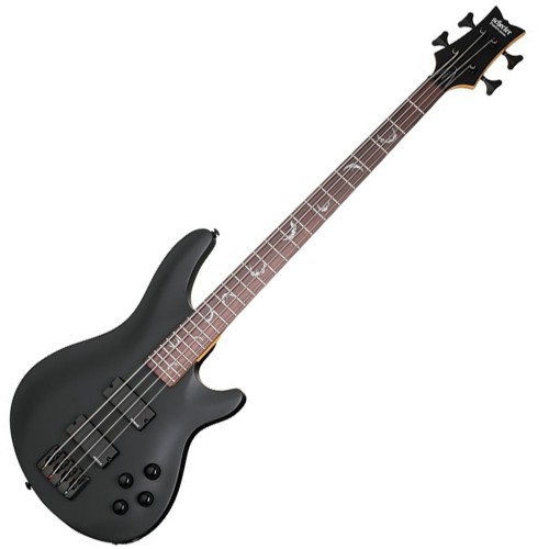 SCHECTER DAMIEN-4 BASS SBK