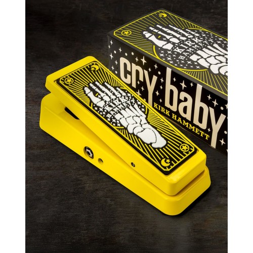 DUNLOP KH95Y KIRK HAMMETT CRY BABY® WAH YELLOW SPARKLE EDITION