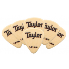 TAYLOR GUITARS 351 DARK TONE PICKS 1.21 IVOROID 6 PACK