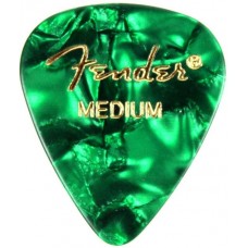 FENDER 351 GREEN PICK GROSS MEDIUM(10 шт.)