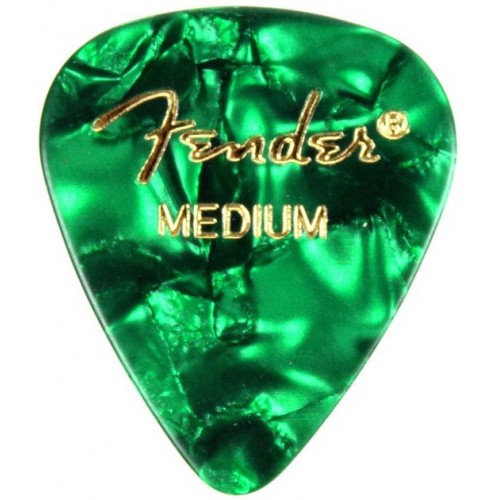 FENDER 351 GREEN PICK GROSS MEDIUM(10 шт.)