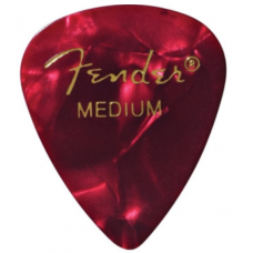 FENDER 351 SHAPE PREMIUM PICKS RED MOTO MEDIUM(10 шт.)