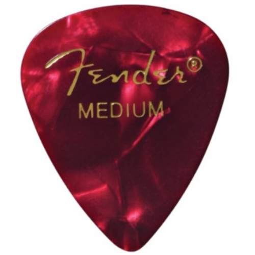 FENDER 351 SHAPE PREMIUM PICKS RED MOTO MEDIUM(10 шт.)