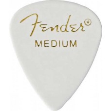 FENDER 351 WHITE PICK GROSS MEDIUM(10 шт.)