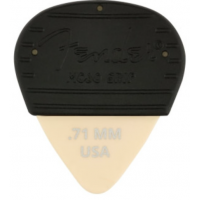 FENDER MOJO GRIP DURA-TONE 0.71 DELRIN PICKS - 3 WHITE