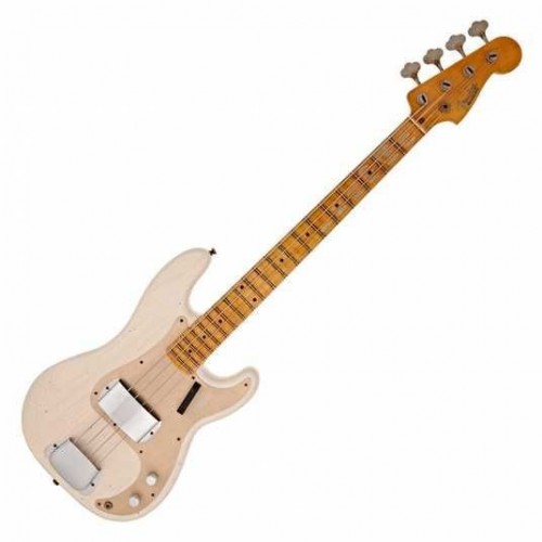 FENDER CUSTOM SHOP 1959 PRECISION BASS JOURNEYMAN RELIC AGED WHITE BLONDE