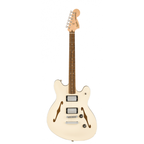 SQUIER AFFINITY SERIES STARCASTER DELUXE OLYMPIC WHITE