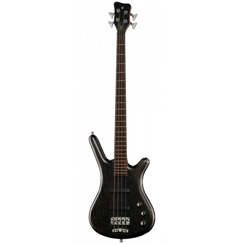 WARWICK Teambuilt Pro Series Corvette Ash, 4-String A/A (Nirvana Black Transparent Satin)
