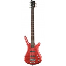WARWICK Teambuilt Pro Series Corvette Ash, 5-String, A/A, (Burgundy Red Transparent Satin)