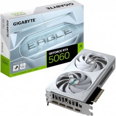 GeForce RTX 5060, Gigabyte, EAGLE OC (White Edition), 8Gb GDDR7 (GV-N5060EAGLEOC ICE-8GD)