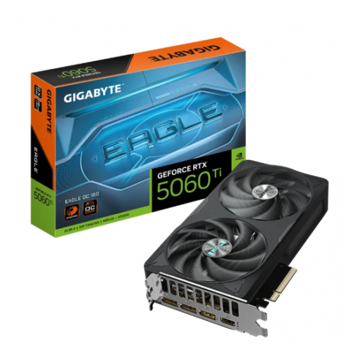 GeForce RTX 5060 Ti, Gigabyte, EAGLE OC, 16Gb GDDR7 (GV-N506TEAGLE OC-16GD)