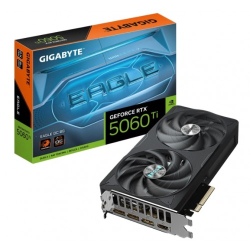 GeForce RTX 5060 Ti, Gigabyte, EAGLE OC, 8Gb GDDR7 (GV-N506TEAGLE OC-8GD)