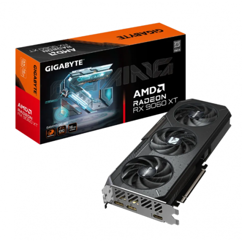 Radeon RX 9060 XT, Gigabyte, GAMING OC, 16Gb GDDR6 (GV-R9060XTGAMING OC-16GD)