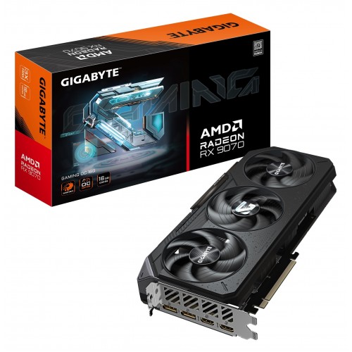 Radeon RX 9070, Gigabyte, GAMING OC, 16Gb GDDR6 (GV-R9070GAMING OC-16GD)
