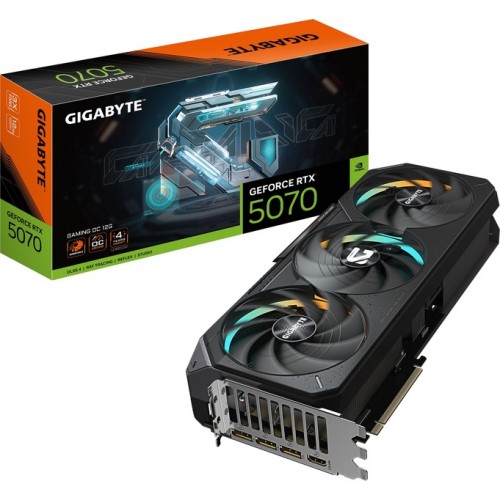 GeForce RTX 5070 Ti, Gigabyte, GAMING OC, 16Gb GDDR7 (GV-N507TGAMING OC-16GD)