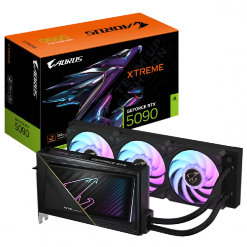 GeForce RTX 5090, Gigabyte, XTREME WATERFORCE, 32Gb GDDR7 (GV-N5090AORUSX W-32GD)