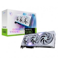 GeForce RTX 5080, MSI, GAMING TRIO OC (White Edition), 16Gb GDDR7 (G5080-16GTCW) GeForce RTX 5080, MSI, GAMING TRIO OC (White Edition), 16Gb GDDR7 (G5080-16GTCW)
