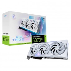 GeForce RTX 5070 Ti, MSI, GAMING TRIO OC (White Edition), 16Gb GDDR7 (G507T-16GTCW)