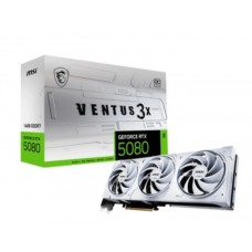 GeForce RTX 5080, MSI, VENTUS 3X OC (White Edition), 16Gb GDDR7 (G5080-16V3CW)