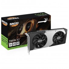 GeForce RTX 5070, Inno3D, TWIN X2, 12Gb GDDR7 (N50702-12D7-195064N)