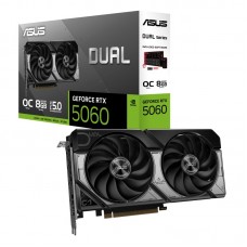 GeForce RTX 5060, Asus, DUAL OC, 8Gb GDDR7 (DUAL-RTX5060-O8G)