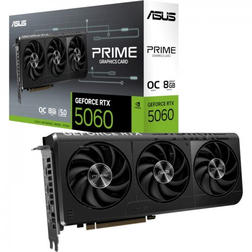 GeForce RTX 5060, Asus, PRIME OC, 8Gb GDDR7 (PRIME-RTX5060-O8G)